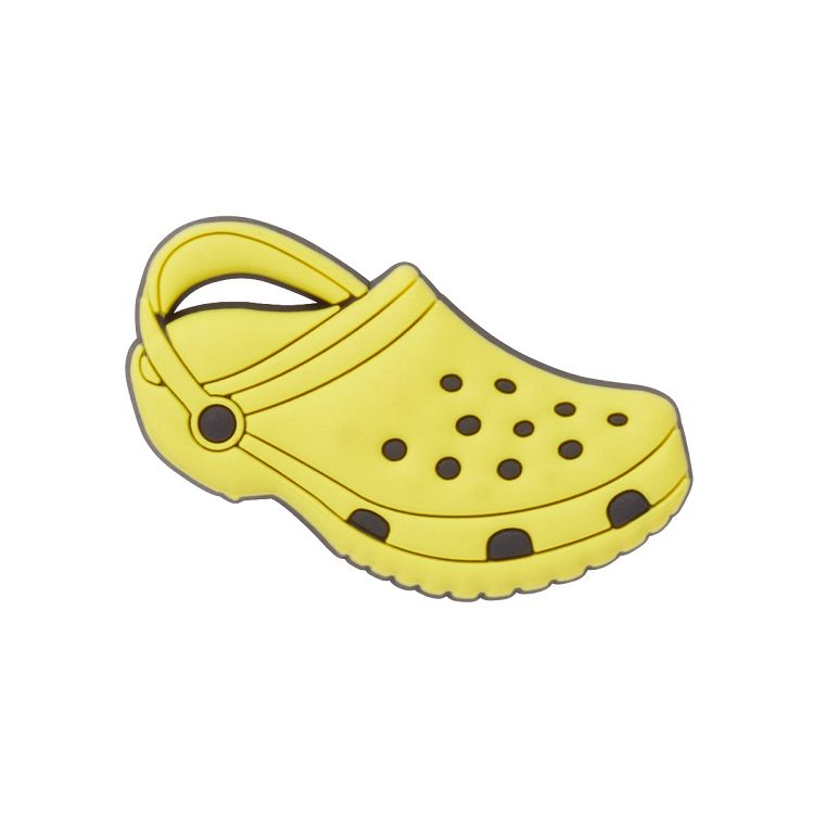 Crocs Classic Clog Yellow Jibbitz