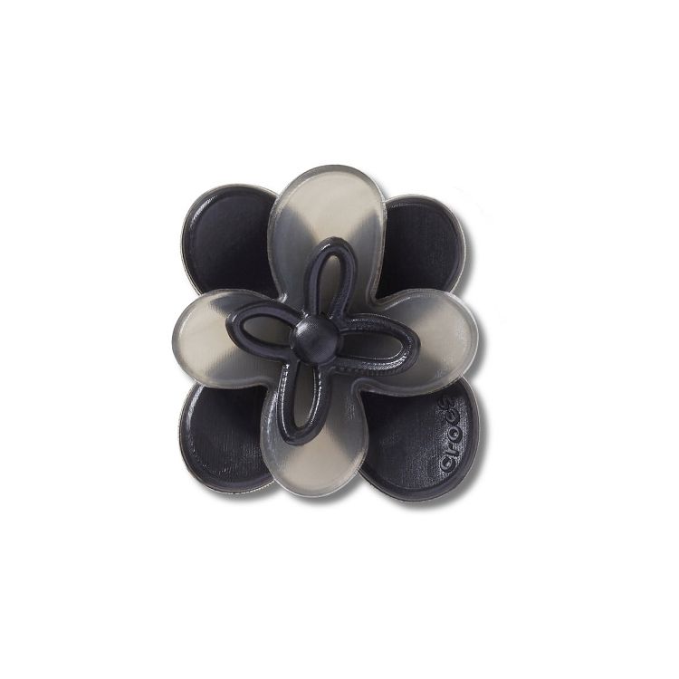 Blooming Black Flower 1