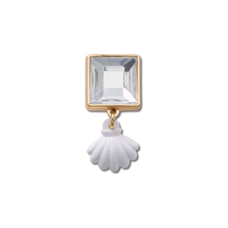Silver Seashell Dangle