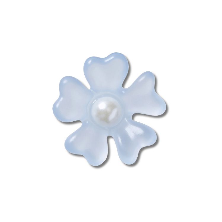 Blue Frost Matte Pearl Flower
