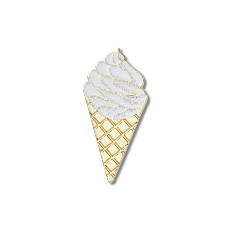 Gold Vanilla Waffle Cone