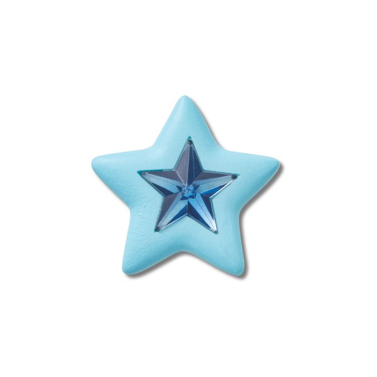 Blue Star With Gem