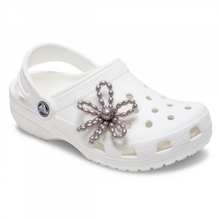 Black Pearl Beaded Daisy
