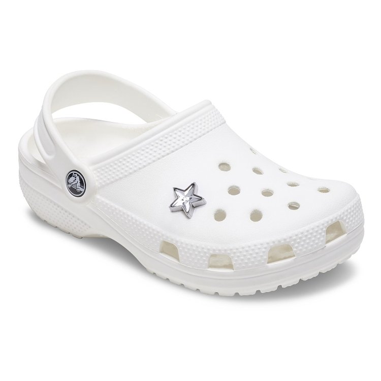 Silver Gem Sparkle Star