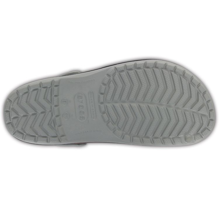 Crocband - Light Grey/Navy
