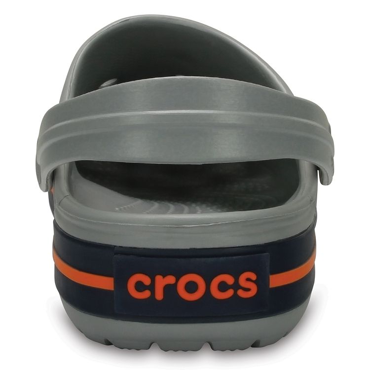 Crocband - Light Grey/Navy