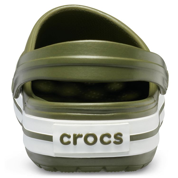 Crocband Clog - Army Green/White