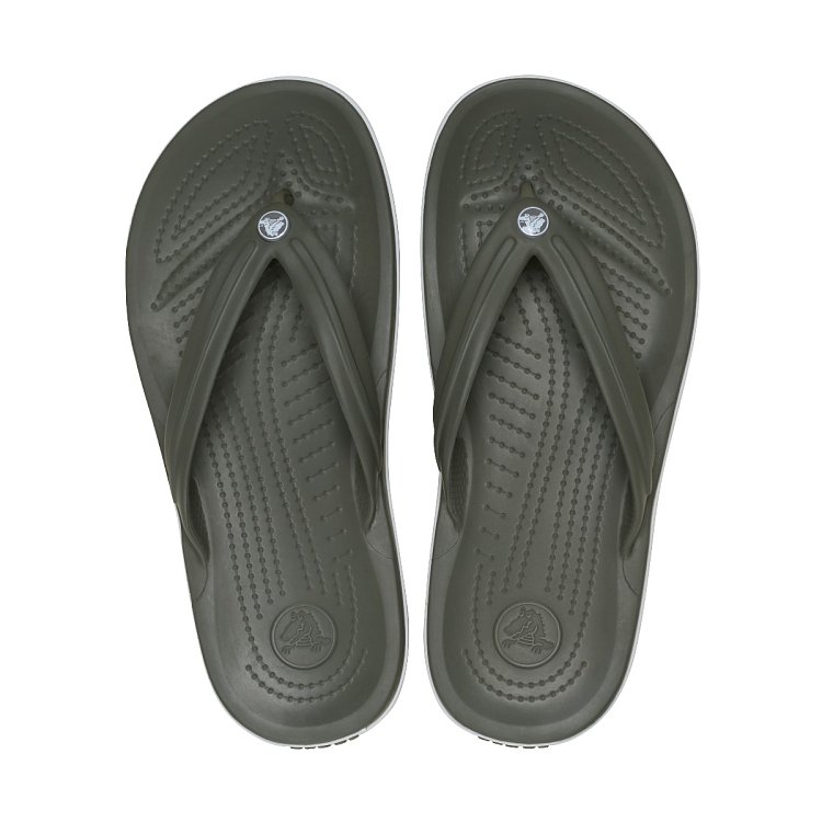 Crocband Flip - Dusty Olive