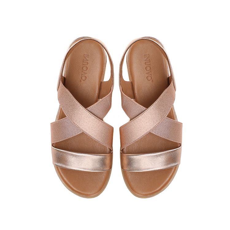 113015 INUOVO - METALLIC ROSE