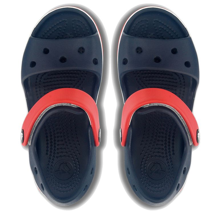 Crocband Sandal Kids - Navy/Red