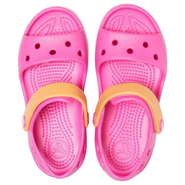 Crocband Sandal Kids - Electric Pink/Cantaloupe
