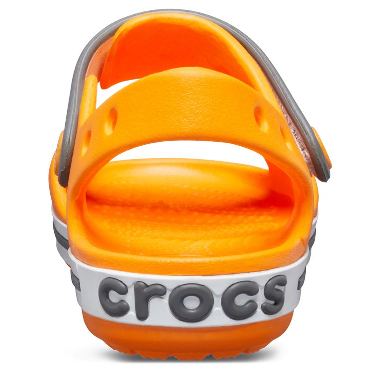 Crocband Sandal Kids - Blazing Orange/Slate Grey