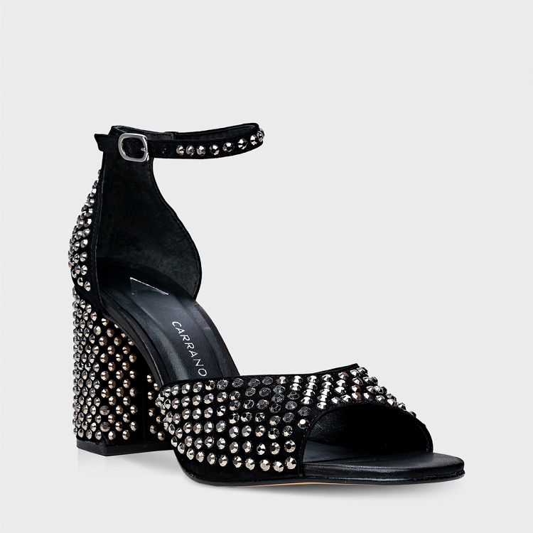 154056-CAB07 NOBUCK SMOOTH/VEGETAL - BLACK