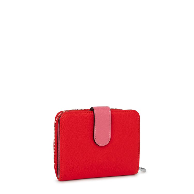 BILLETERA S. NEW DUBAI SAF. TRI-ROJO - ROJO