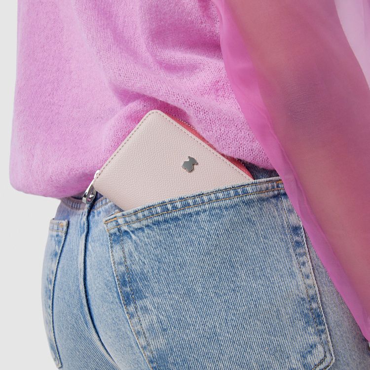 MONEDERO M. NEW DUBAI SAF. TRI-ROSA - ROSA