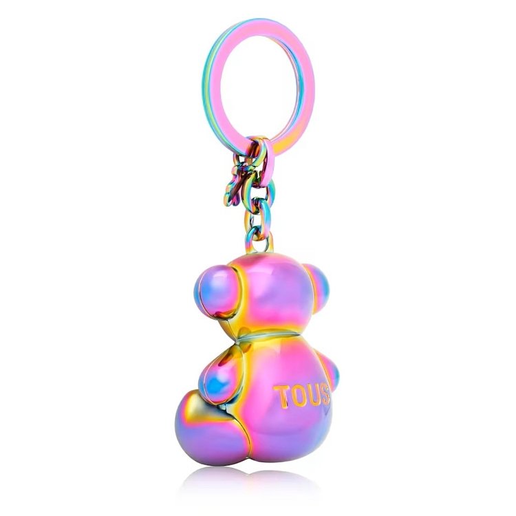 LLAVERO METAL BOLD BEAR IRIDISCENTE - MULTI