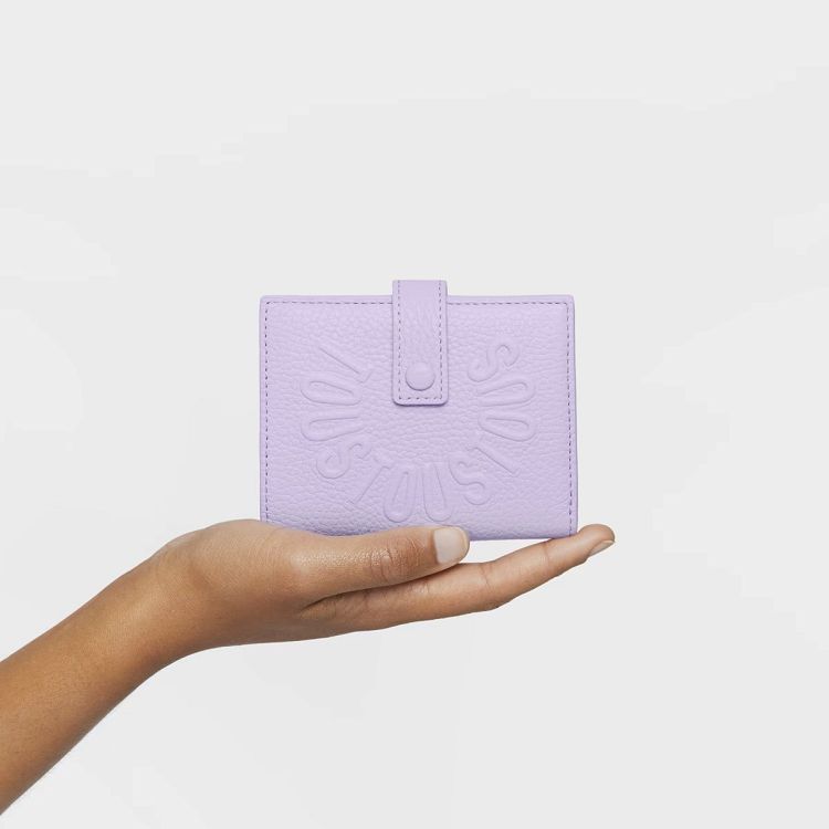 BILLETERA S. FLAP T MIRANDA LILA - LILAC