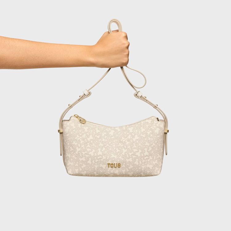 BANDOLERA M. KAOS MINI LINES BEIGE - BEIGE