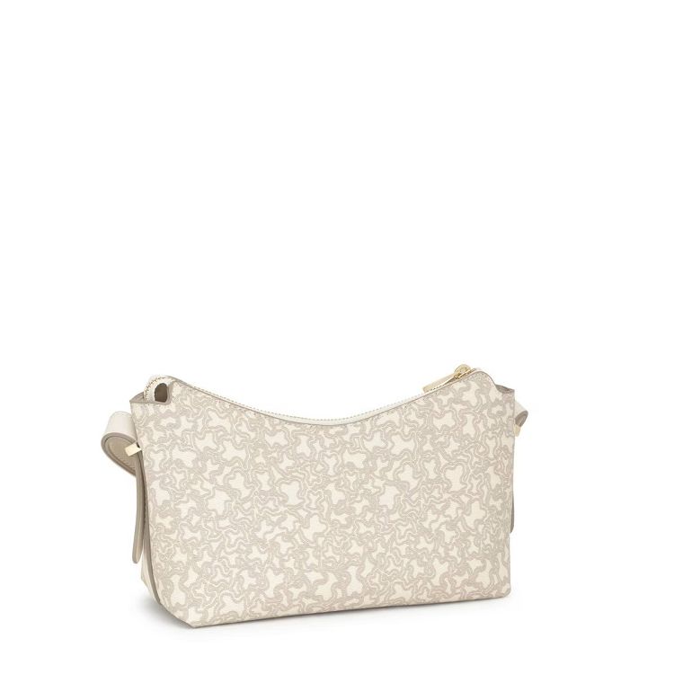 BANDOLERA M. KAOS MINI LINES BEIGE - BEIGE