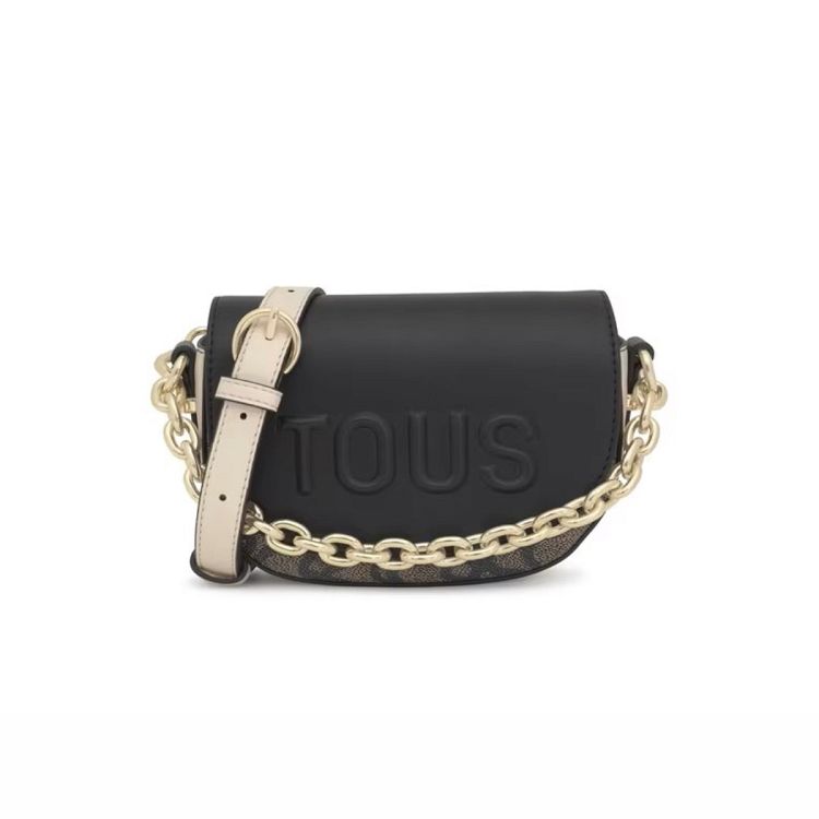 MINI BAND MEDIALUNA KAOS ICON NEGRO-BEIG - NEGRO - BEIGE