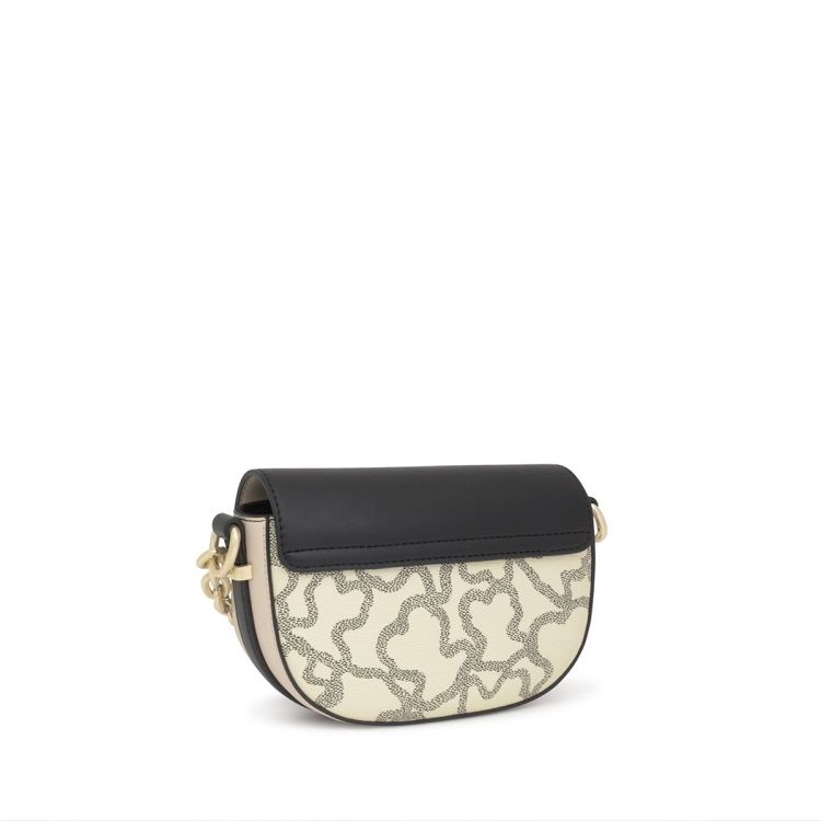 MINI BAND MEDIALUNA KAOS ICON NEGRO-BEIG - NEGRO - BEIGE