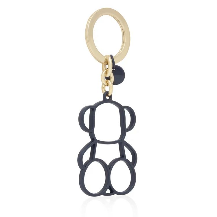 LLAVERO SILHOUETTE BOLD BEAR AZUL MARINO - AZUL MARINO