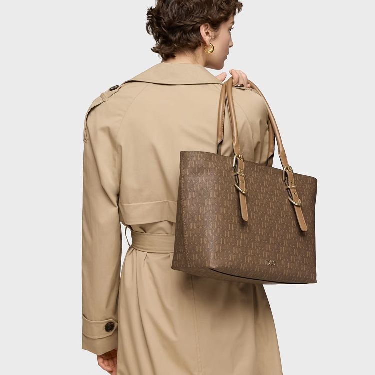 CAPAZO L. TOUS BUCKLES SILHOUETTE TIERRA - TIERRA