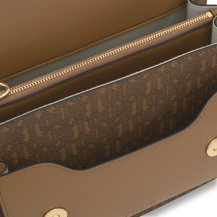 BANDOLERA M. AUDREE T BUCKLES SILH TIERR - TIERRA