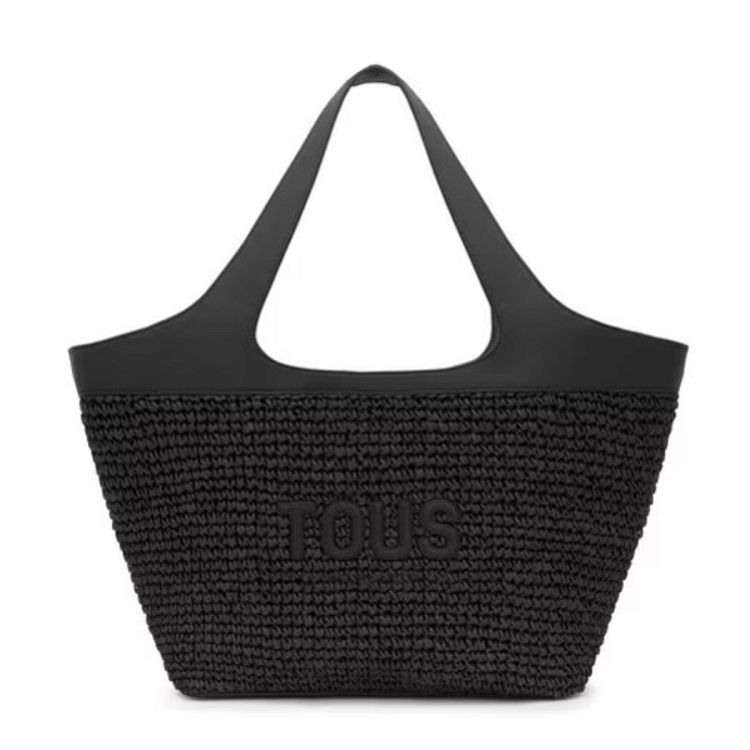 CAPAZO L. TOUS LIRIO RAFIA NEGRO - NEGRO
