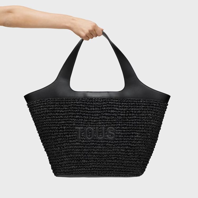 CAPAZO L. TOUS LIRIO RAFIA NEGRO - NEGRO