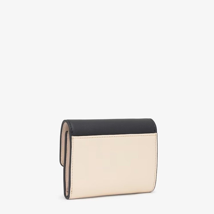 BILLETERA S. FLAP KAOS ICON BEIGE - BEIGE