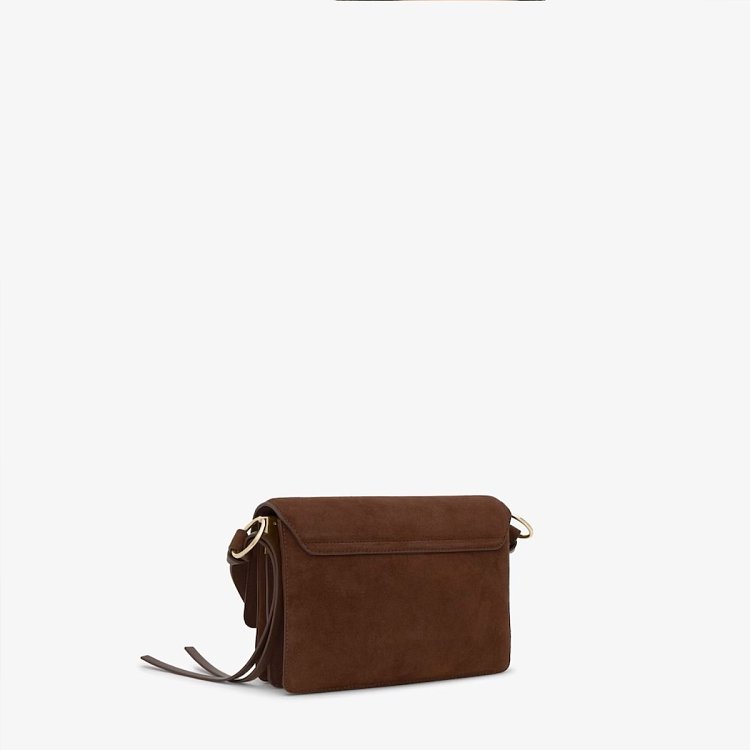 BANDOLERA M. AUDREE MONOGRAM MARRON - MARRON