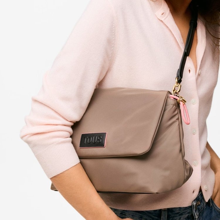 BAND-BOLSO HOMBRO T WONDER PULLS TOPO OS - TOPO OSCURO