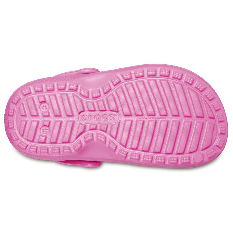 Classic Lined Clog K - Electric Pink