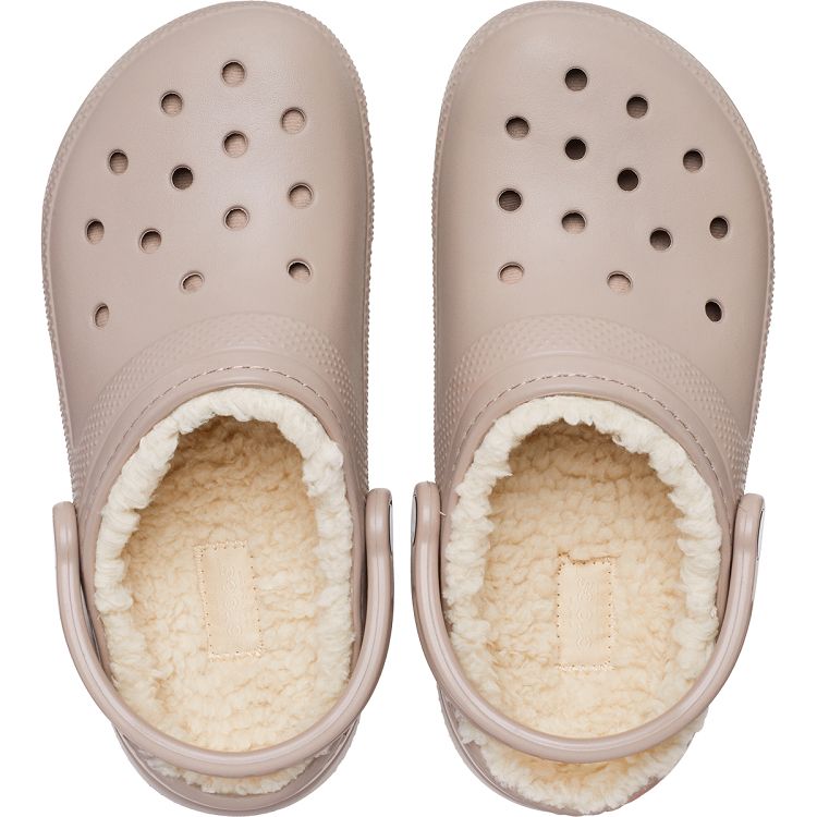 Classic Lined Clog - Mushroom/Bone