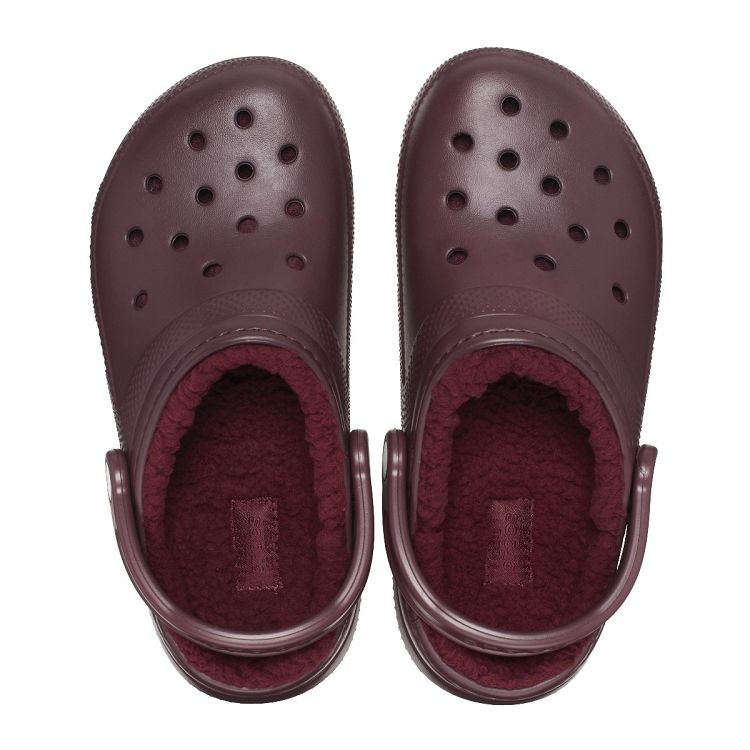 Classic Lined Clog - Dark Cherry