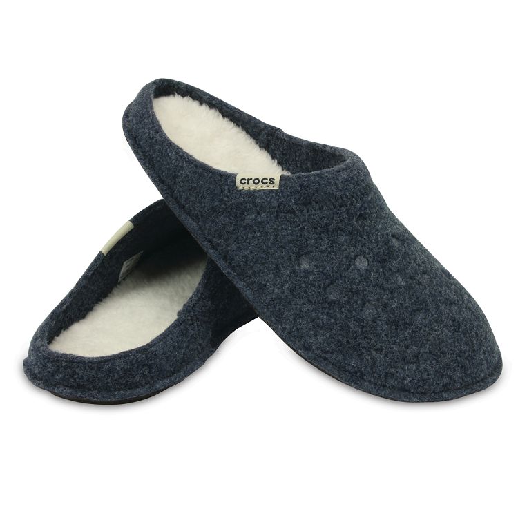 Classic Slipper - Nautical Navy/Oatmeal