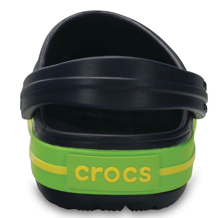 Crocband Clog K - Navy/Volt Green