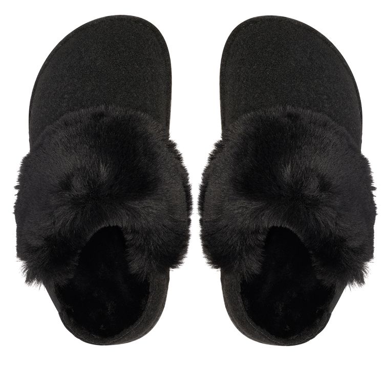 Classic Luxe Slipper - Black