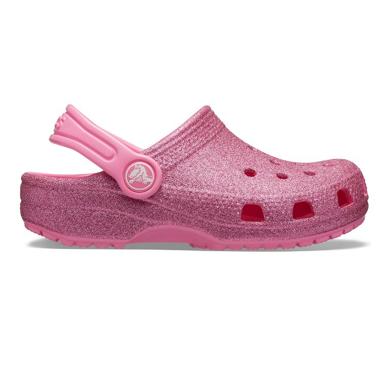 Classic Glitter Clog K - Pink Lemonade