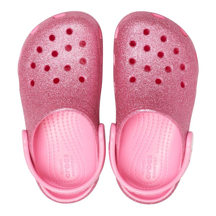 Classic Glitter Clog K - Pink Lemonade