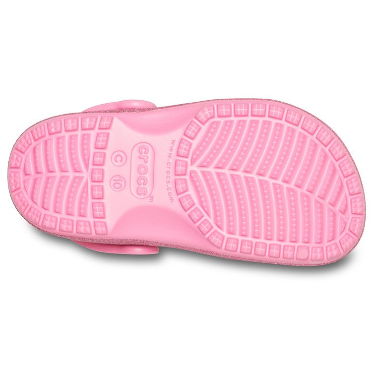 Classic Glitter Clog K - Pink Lemonade