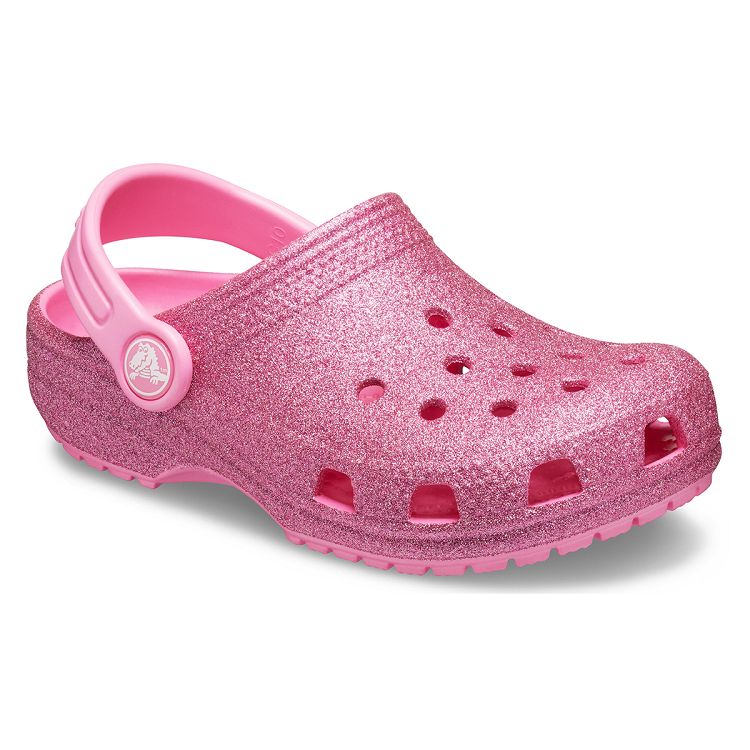 Classic Glitter Clog K - Pink Lemonade