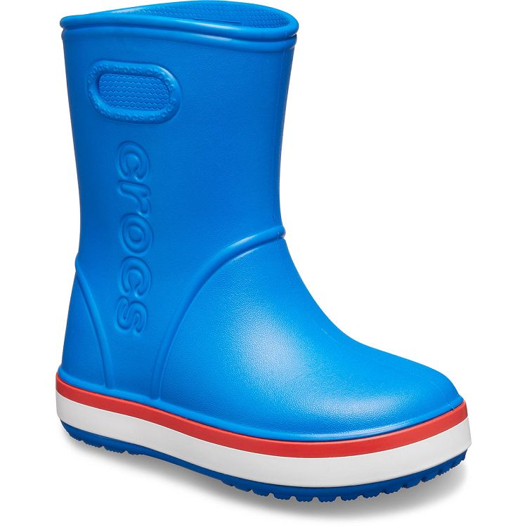Crocband Rain Boot K - Bright Cobalt/Flame