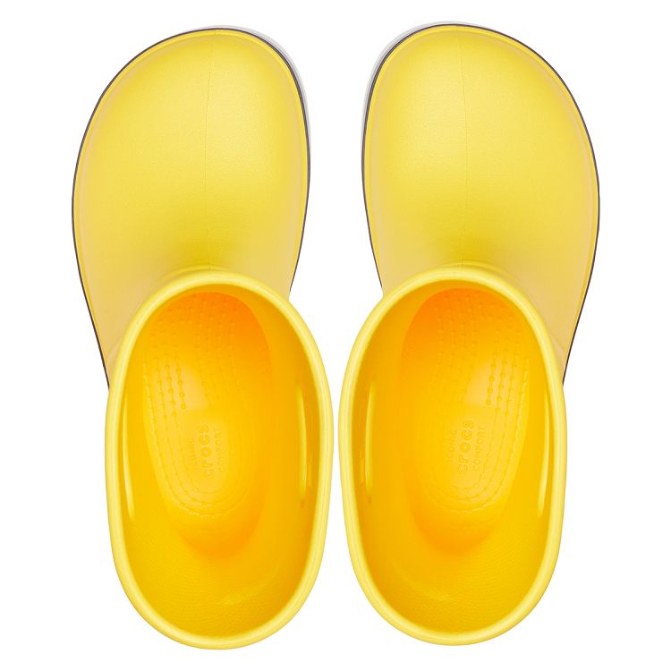 Crocband Rain Boot K - Yellow/Navy
