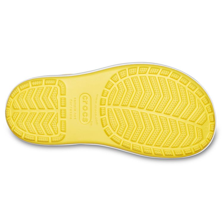 Crocband Rain Boot K - Yellow/Navy