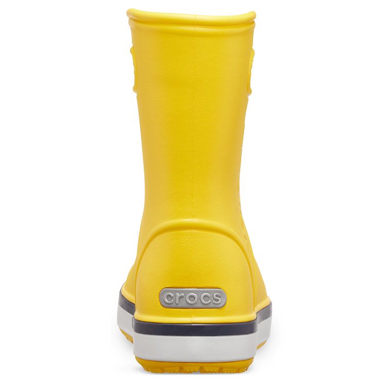 Crocband Rain Boot K - Yellow/Navy