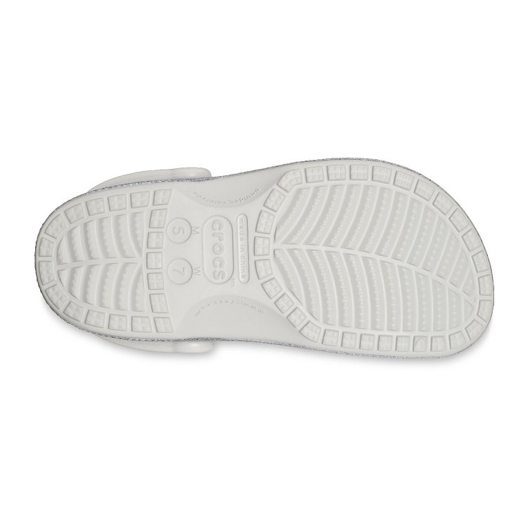 Baya Glitter Clog - Silver Glitter