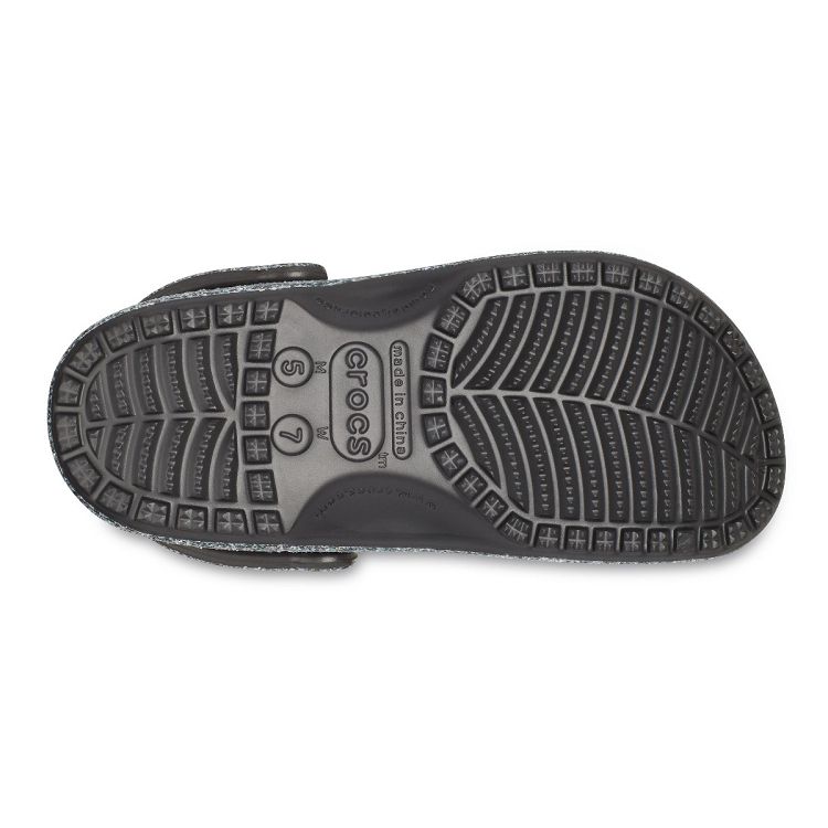 Classic Glitter Clog - Black/Multi