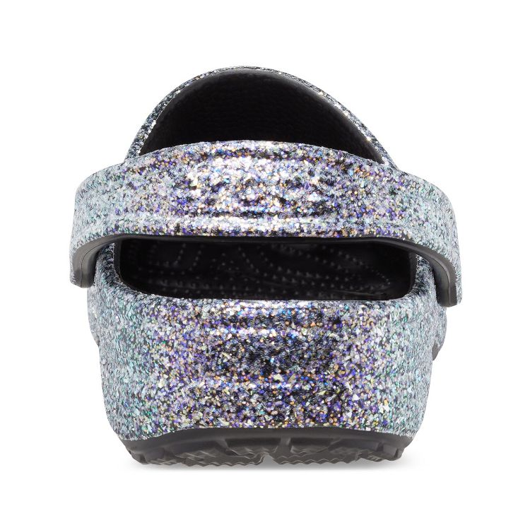 Classic Glitter Clog - Black/Multi